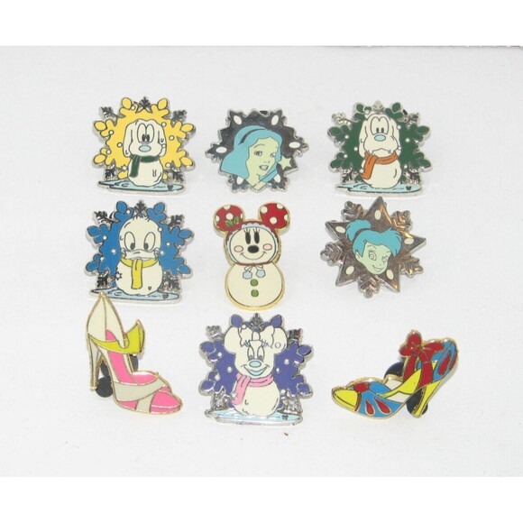 Set of 9 Disney Trading Pins Collectible Lot 2 - Picture 1 of 11